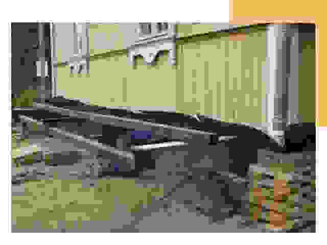 Сваи под старый дом в Белгороде
